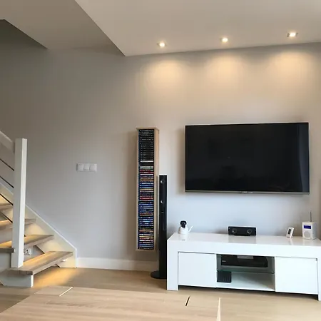 Dwupoziomowy Luksusowy Z Garażem 300m Do Plaży Apartament Międzywodzie
